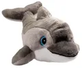 Produktbild: Carl Dick Delfin grau mit Glitzer-Augen, Plüschtier, Kuscheltier ca. 29cm 3583