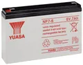 Produktbild: Yuasa NP7-6 Blei-Akku 6V (Faston 187-4,8mm)