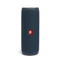 Produktbild: JBL Flip 5 Bluetooth Box (Wasserdichter, portabler Lautsprecher mit umwerfendem Sound, bis zu 12 Stunden kabellos Musik abspielen) blau