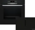 Produktbild: Bosch HBD271FB87 (HBA171BB3+PVS811B16E), Zonen-Induktionskochfeld, 4 Zone(n), Schwarz, Berührung, 80,2 cm, 52,2 cm