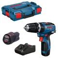 Produktbild: Bosch Akku-Schlagbohrmaschine GSB 12V-35 mit 2x 3,0 Ah Akku + Lader in L-Boxx