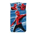 Produktbild: Spiderman Babybettwäsche Spiderman Baby- / Kleinkinder Bettwäsche in Blau, Glow in the Dark