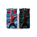 Produktbild: Spiderman im Dunkeln leuchtende Bettwäsche 100x135cm,40x60cm