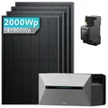 Produktbild: Anker SOLIX Solarbank 2 E1600 Pro Balkonkraftwerk Speicher mit 500Wp Solarmodul Set - 2000Wp ‚Äì 4 Module üî• / Ohne Erweiterungsakku / Ohne HAL