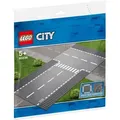 Produktbild: LEGO® City Gerade und T-Kreuzung, 60236 - Beige