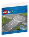 Produktbild: Lego City 60236 - Straßenplatten Gerade und T-Kreuzung - Neu & OVP