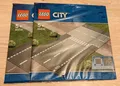 Produktbild: 2x LEGO 60236 | Gerade und T-Kreuzung | Lego City: Straße | NEU