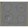 Produktbild: Kaiser Küchengeräte Induktions-Kochfeld KCT 6705 RI Herd, 60 cm, Einbau Herd, 4 Kochzonen, Design des Gusseisen-Kochfeldes