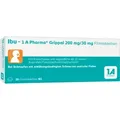 Produktbild: Ibu-1A Pharma Grippal 200 mg/30 mg Filmtabletten 20 St