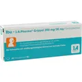 Produktbild: IBU-1A Pharma Grippal 200 mg/30 mg Filmtabletten 20 St. PZN 14141365