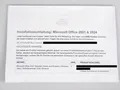 Produktbild: 1 Lizenz Key für 2 Aktivierungen von Microsoft Office Home & Student 2021 PC Mac