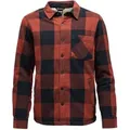 Produktbild: M Project Lined Flannel, Men's Sportswear Top, 9633 Iron Red-Black, M, Black Diamond, AP7440659633MED1 - Rot - M