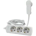 Produktbild: REV Steckdosenleiste 2m 3fach Flachstecker, weiß 0012316114