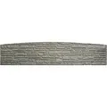 Produktbild: Betonzaun-Bogenplatte Montana 200 cm x 45 cm x 3 cm