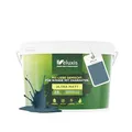 Produktbild: Veluxis Wandfarbe Blau Grau Petrol Matt Innenfarbe – Deckkraft Klasse 1, VOC-frei, Ohne Grundierung, Tropfarm – Wohnzimmer & Schlafzimmer – 2,5L (Blue Mussel)