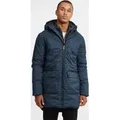Produktbild: SOLID SDAtong Herren Winterparka Parka Winterjacke mit Kapuze - Blau - M