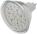 Produktbild: ChiliTec LED Leuchtmittel Lampe MR16 Strahler GU5.3 Sockel 3Watt 330Lumen 120° 12V - LED-Lampe Ersatz für 30 Watt Halogen Leuchtmittel 3000k Warmweiß