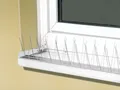 Produktbild: WINDHAGER 7130 Vogel- und Taubenabwehr Classic 60 cm lang, 24 Spikes Aluminium