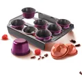 Produktbild: Tefal Creabake Kuchenförmchen-Set J304SS (J304SS04)