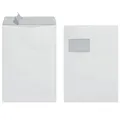 Produktbild: Herlitz Versandtasche C4 90 g Haftklebend mit Fenster, 25 Stück weiß