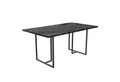 Produktbild: loft24 Esstisch Astor, Tisch in Marmoroptik mit Metallgestell, Breite 162,5 cm