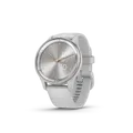Produktbild: Garmin VIVOMOVE TREND, Hellgrau/Silber Smartwatch mit 20mm Schnellwechsel-Silikon-Armband