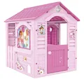 Produktbild: Chicos - Pink Princess Spielhaus Kinder Outdoor | Robuster und langlebiger | Gartenhaus Kinder für Jungen und Mädchen ab 2 Jahren, Rosa (89613)