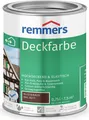 Produktbild: Remmers Deckfarbe nussbraun (RAL 8011) 0,75 l, Holzlack