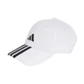 Produktbild: adidas Unisex Bball 3S New Logo Hat, White/Black, M-L