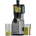 Produktbild: Balter Entsafter 250W, 108MM Öffnung, Entsafter für Gemüse und Obst, Entsafter Slow Juicer mit Dreifachem Filter, Anthrazit, 1,8L