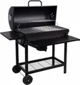 Produktbild: Profi Smoker Grillwagen Holzkohle Stahl BBQ Grill Smoker XL 103x110x59 cm Metall