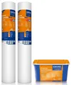 Produktbild: ERFURT Vliestapete KlimaTec Thermovlies Basic Dämmtapete + Kleber Systemkleber Dämmung, (Set, 2 Rollen Thermovlies Basic 10 x 0,75m + 1 Eimer Systemkleber (10kg), Wärmedämmung Wand und Decke