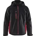 Produktbild: Blakläder® Shell Jacke 4790 1977 - schwarz/rot - 2XL