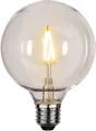 Produktbild: Star Trading 359-35-1 Filament LED, E27, FGlobe, 2200 K, 80 Ra, 230V/1 W, 90 LM,ca. 9,5x13,8 cm, PC-Cover, IP44,Vierfarb-Karton