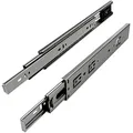 Produktbild: 4 Paar Vollauszüge belastbar bis 45 Kg mit Selbsteinzug Länge 650 mm Höhe 45 mm Auszug von SOTECH dem Spezialist für Schubladenführungen
