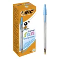 Produktbild: BIC Cristal Fun Ballpoint Pens, Wide Point (1.6 m), Box of 20, Turquoise Colour