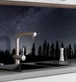 Produktbild: MyMaxxi Küchenrückwand Küchenrückwand selbstklebend Sternenhimmel Spritzschutz Folie, (Klebefolie Küchenrückwand aufgerollt B 60 cm x H 60 cm), Sternenhimmel B 60 cm x H 60 cm