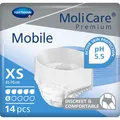 Produktbild: MOLICARE Premium Mobile 6 Tropfen Gr.XS 14 St.