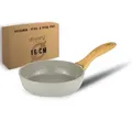 Produktbild: DIVORY Keramikpfanne 16cm | Induktion Pfanne mit Keramikbeschichtung | PTFE frei | Kleine Bratpfanne Keramik | Mini-Pfanne | Eierpfanne beschichtet