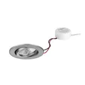 Produktbild: LED-Einbaustrahler-Set BB03 mit rund-Konverter, IP20, rund, 230V, 6W 3000K 640lm