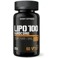 Produktbild: Body Attack - LIPO 100-HARDCORE - 60 Kapseln