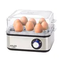 Produktbild: Adler Eierkocher AD 4486, 8 Eier, 800W, 500W, Abschaltautomatik, Messbecher, Einstichnadel