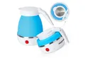 Produktbild: Aigostar Reise-Wasserkocher Mini Faltbarer Wasserkocher Klein, Tragbarer Reisewasserkocher, 1000,00 W, Faltbar, Automatische Erhitzung, Doppelte Schutzfunktion