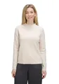 Produktbild: Betty Barclay Damen Basic-Strickpullover mit Stehkragen 48, beige