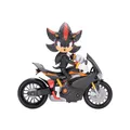 Produktbild: Sonic 3 der Film ShadowFigur, 15 cm, beweglich, inklusive ShadowMobile von Ja...