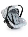 Produktbild: Bayer Design Deluxe Car Seat with Canopy for Dolls - Grey w/ Stars
