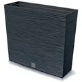 Produktbild: Blumentopf mit Einsatz Pflanztopf Blumenkasten Kunststoff Anthrazit 58x18x49,8cm - Dunkelgrau