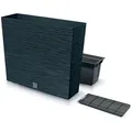 Produktbild: Prosperplast Furu Kollektion Blumentopf Anthrazit 12 Liter