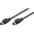 Produktbild: Bigbuy - S-video-verbindungskabel, Einzeln Geschirmt, Mini-din 4-stecker (s-video) Mini-din 4-stecker (s-video). Kabellänge 1 M