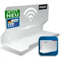 Produktbild: interpick Fritzbox Halterung 5690 Pro Wandhalterung, Wandmontage, Wand Halter DSL-Router